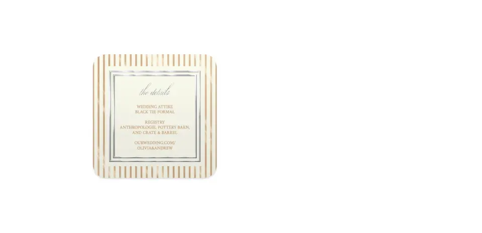 Wedding Invitation Shapes