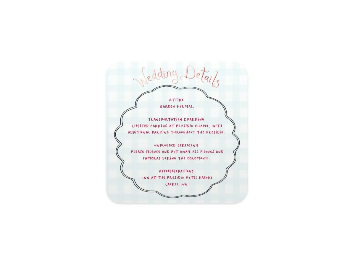 Wedding Invitation Shapes