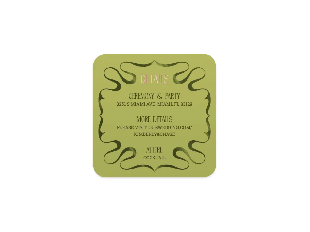 Wedding Invitation Shapes