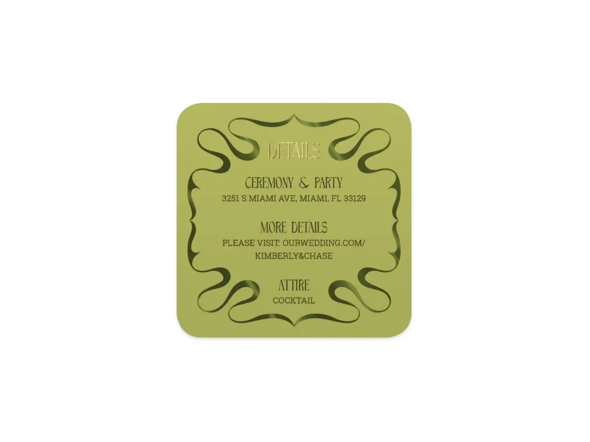 Wedding Invitation Shapes