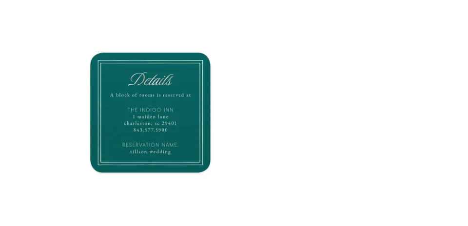 Wedding Invitation Shapes