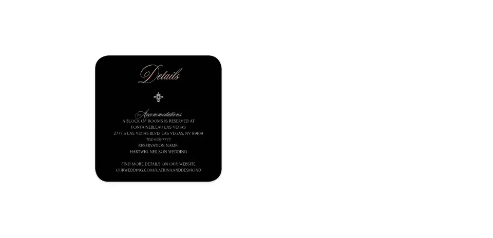 Wedding Invitation Shapes