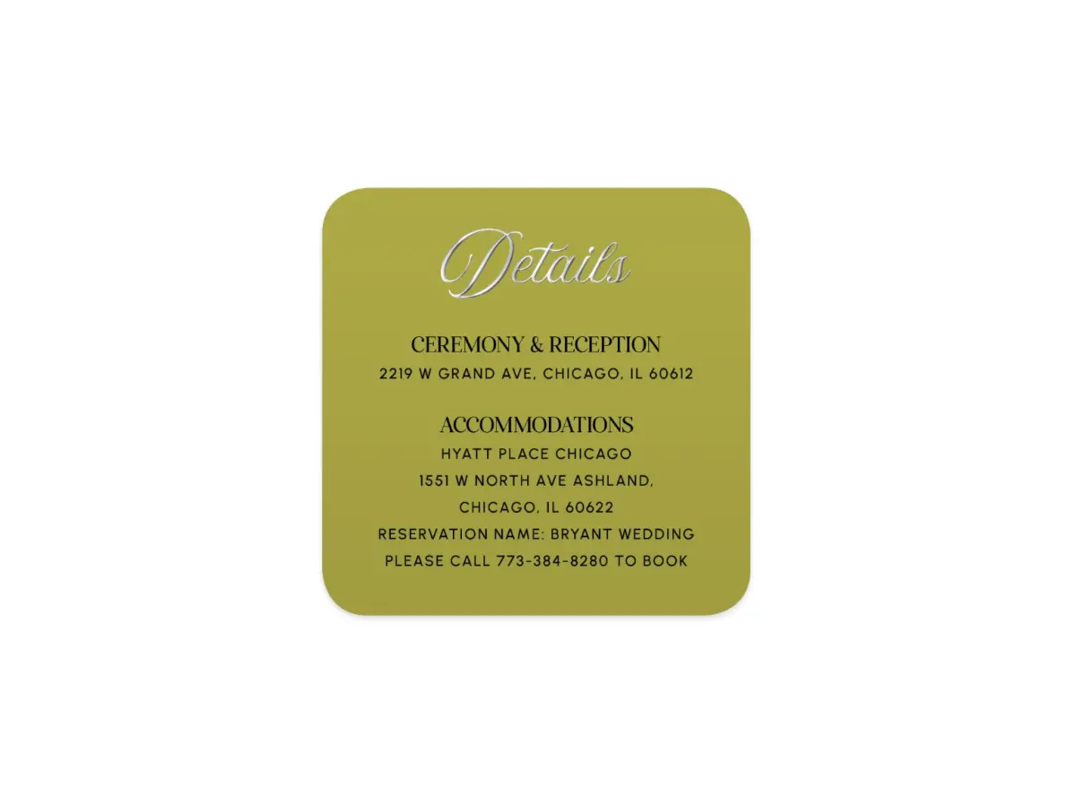 Wedding Invitation Shapes