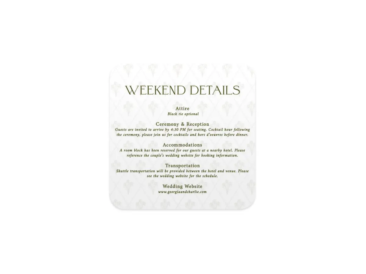 Wedding Invitation Shapes