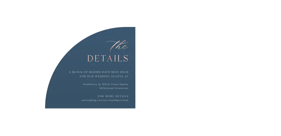 Wedding Invitation Shapes