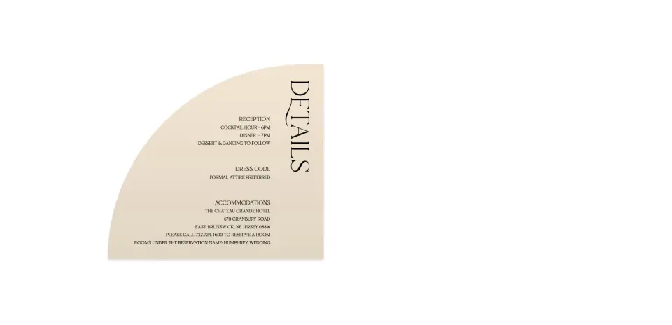 Wedding Invitation Shapes