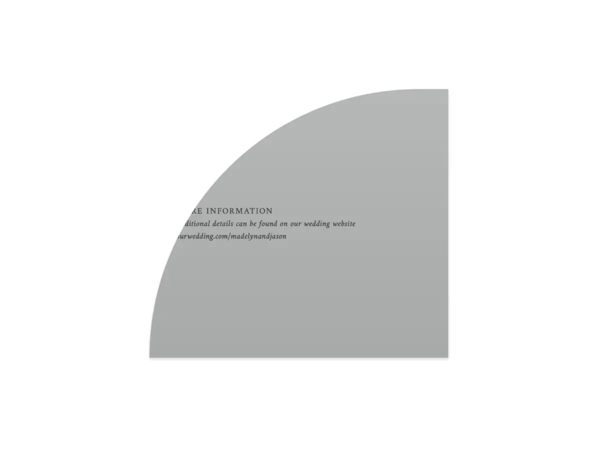 Wedding Invitation Shapes