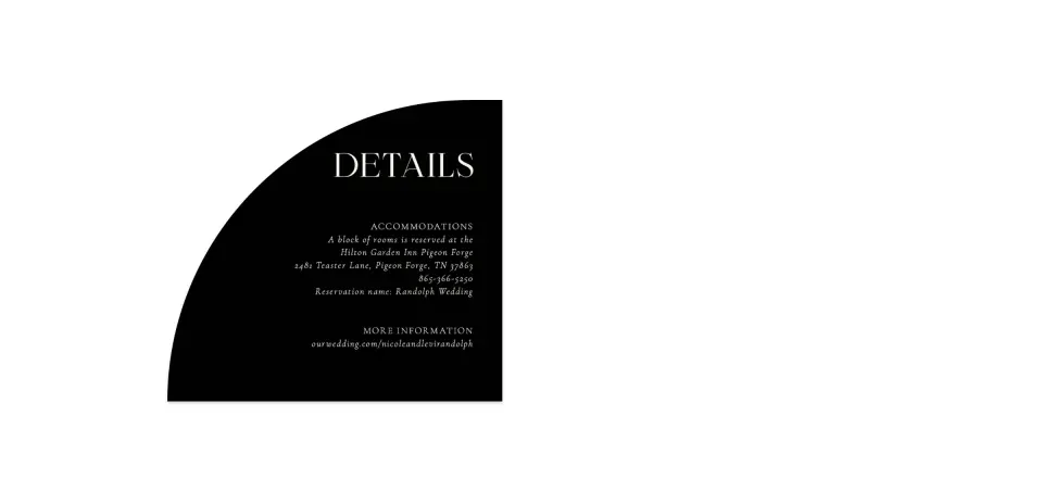 Wedding Invitation Shapes