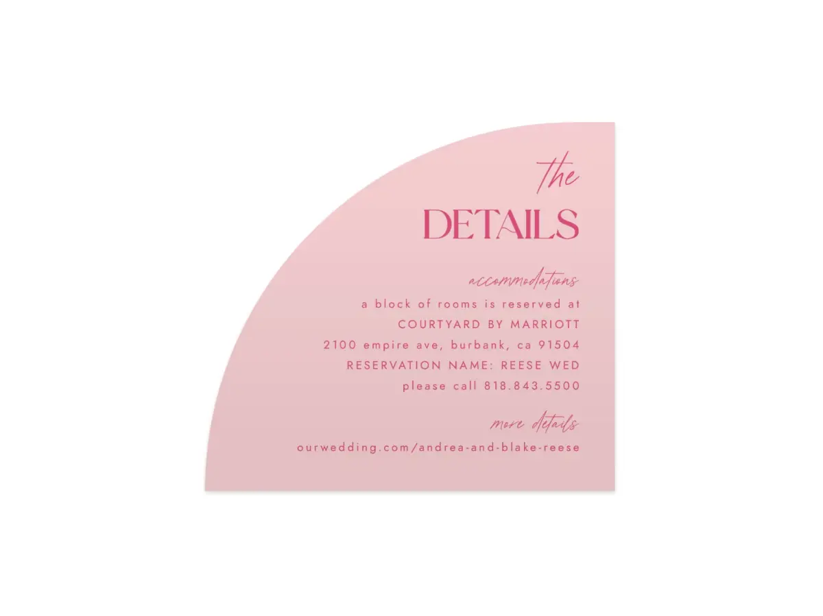 Wedding Invitation Shapes