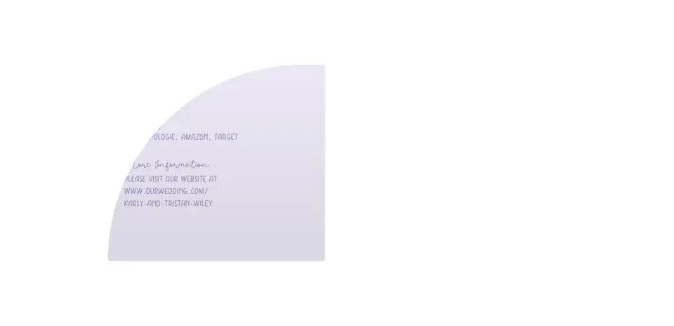 Wedding Invitation Shapes
