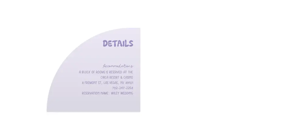 Wedding Invitation Shapes