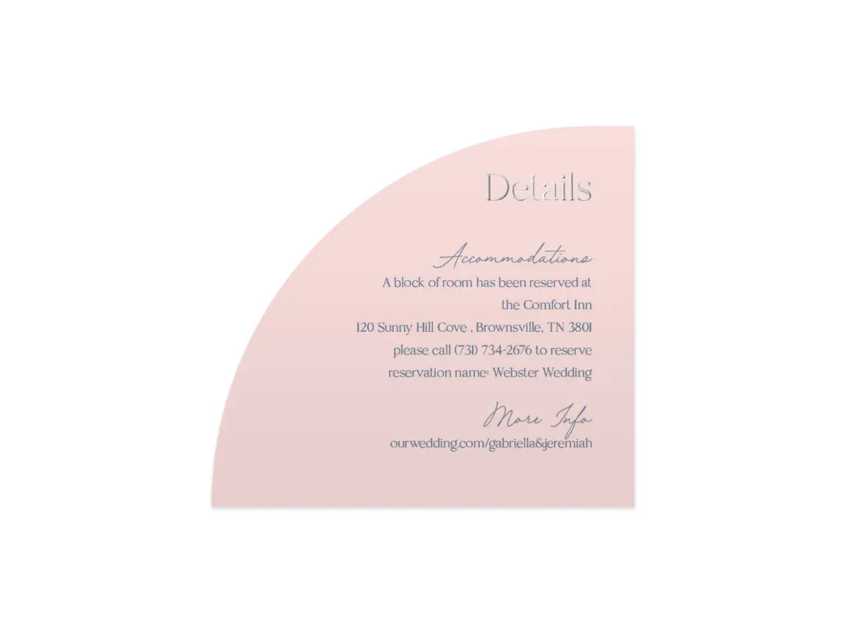 Wedding Invitation Shapes