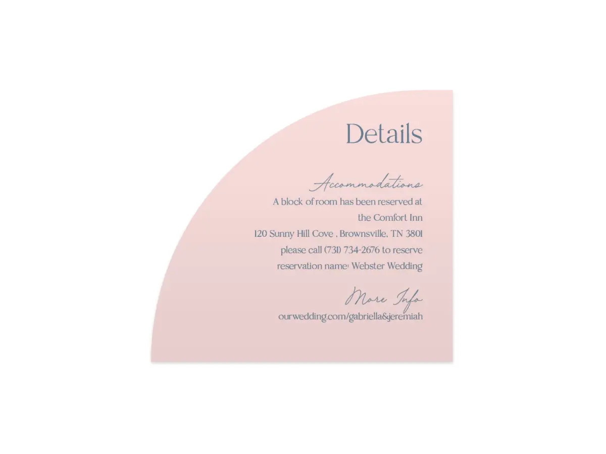Wedding Invitation Shapes