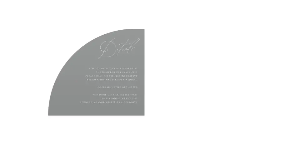 Wedding Invitation Shapes