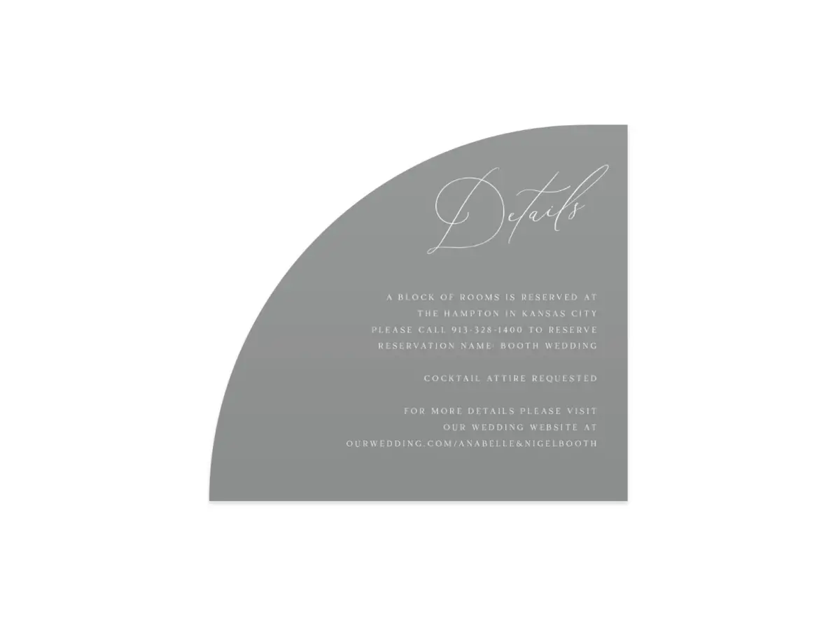 Wedding Invitation Shapes