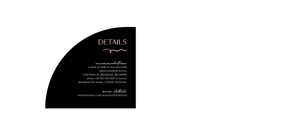 Wedding Invitation Shapes