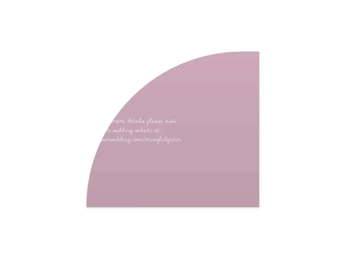 Wedding Invitation Shapes
