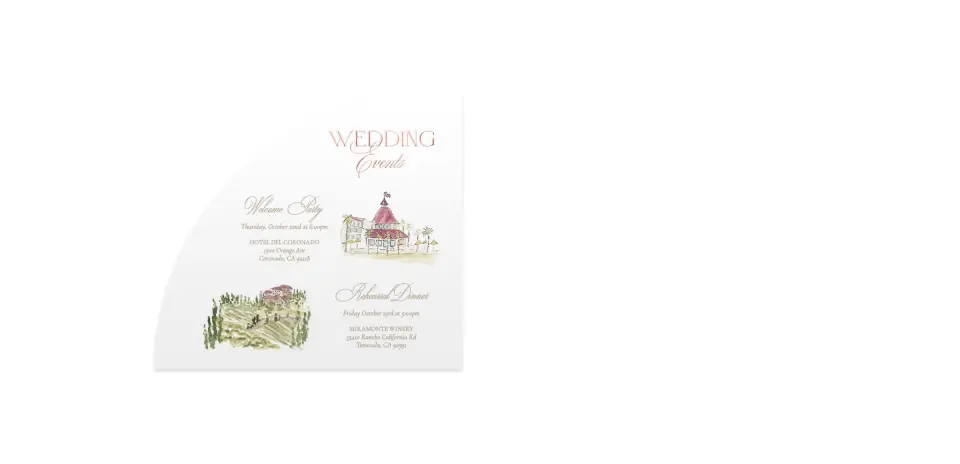 Wedding Invitation Shapes