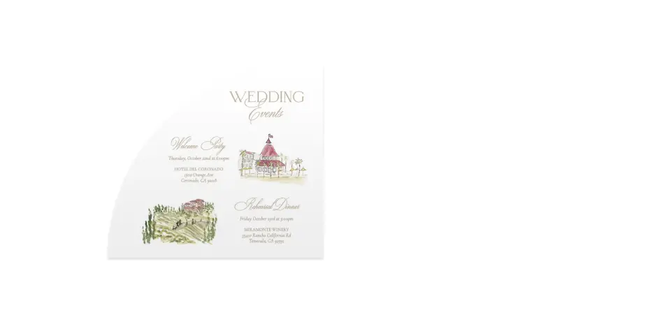 Wedding Invitation Shapes