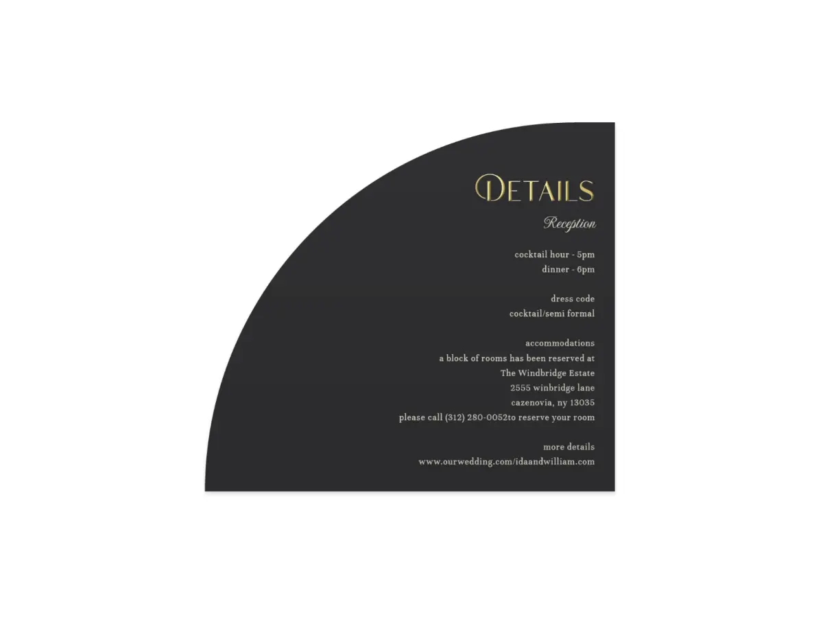 Wedding Invitation Shapes