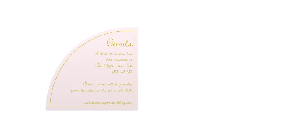 Wedding Invitation Shapes