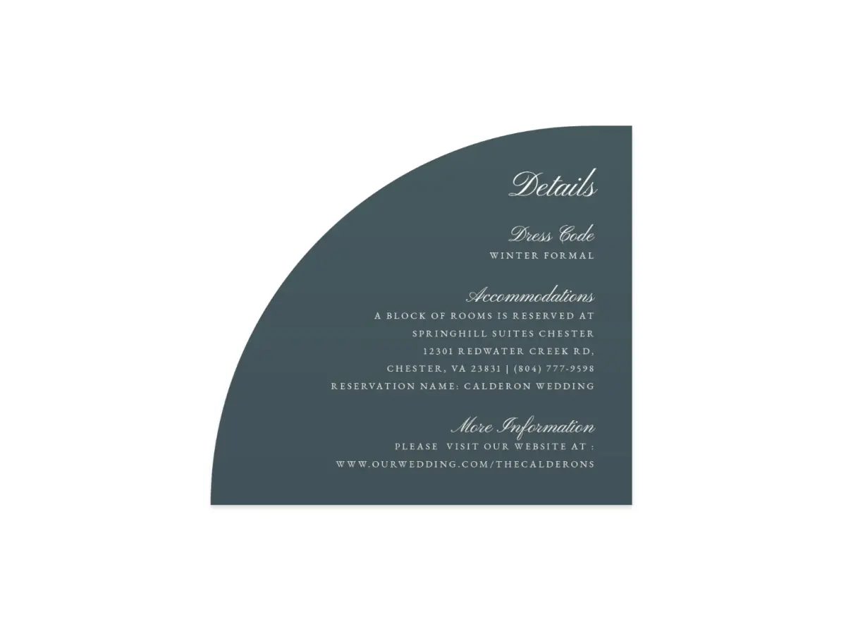 Wedding Invitation Shapes