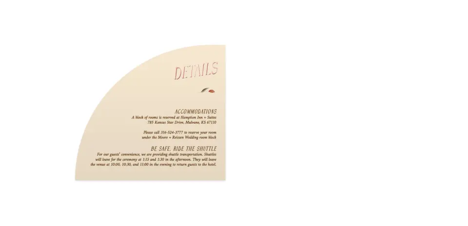 Wedding Invitation Shapes
