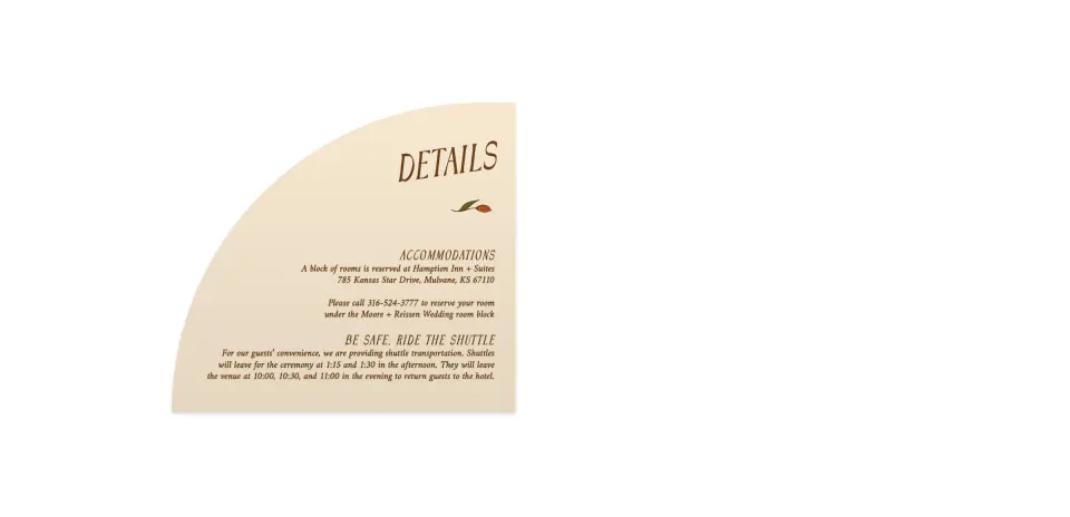Wedding Invitation Shapes