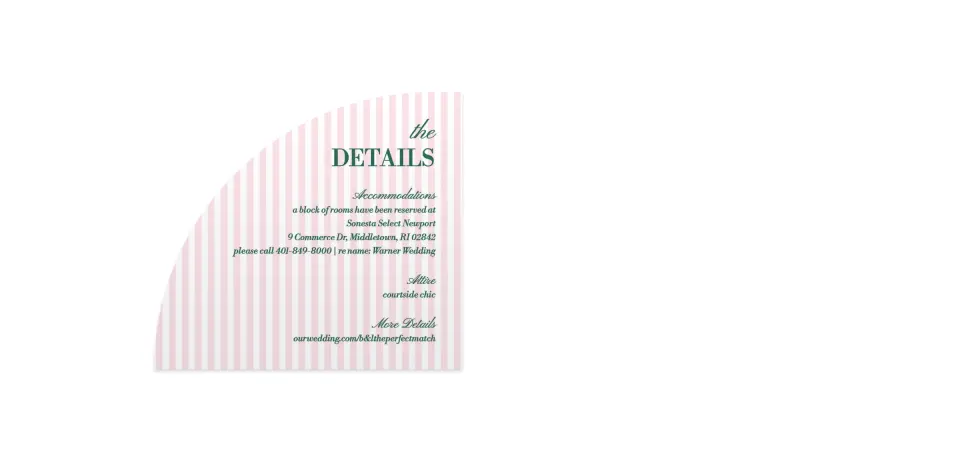 Wedding Invitation Shapes