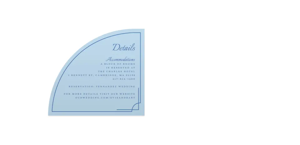 Wedding Invitation Shapes