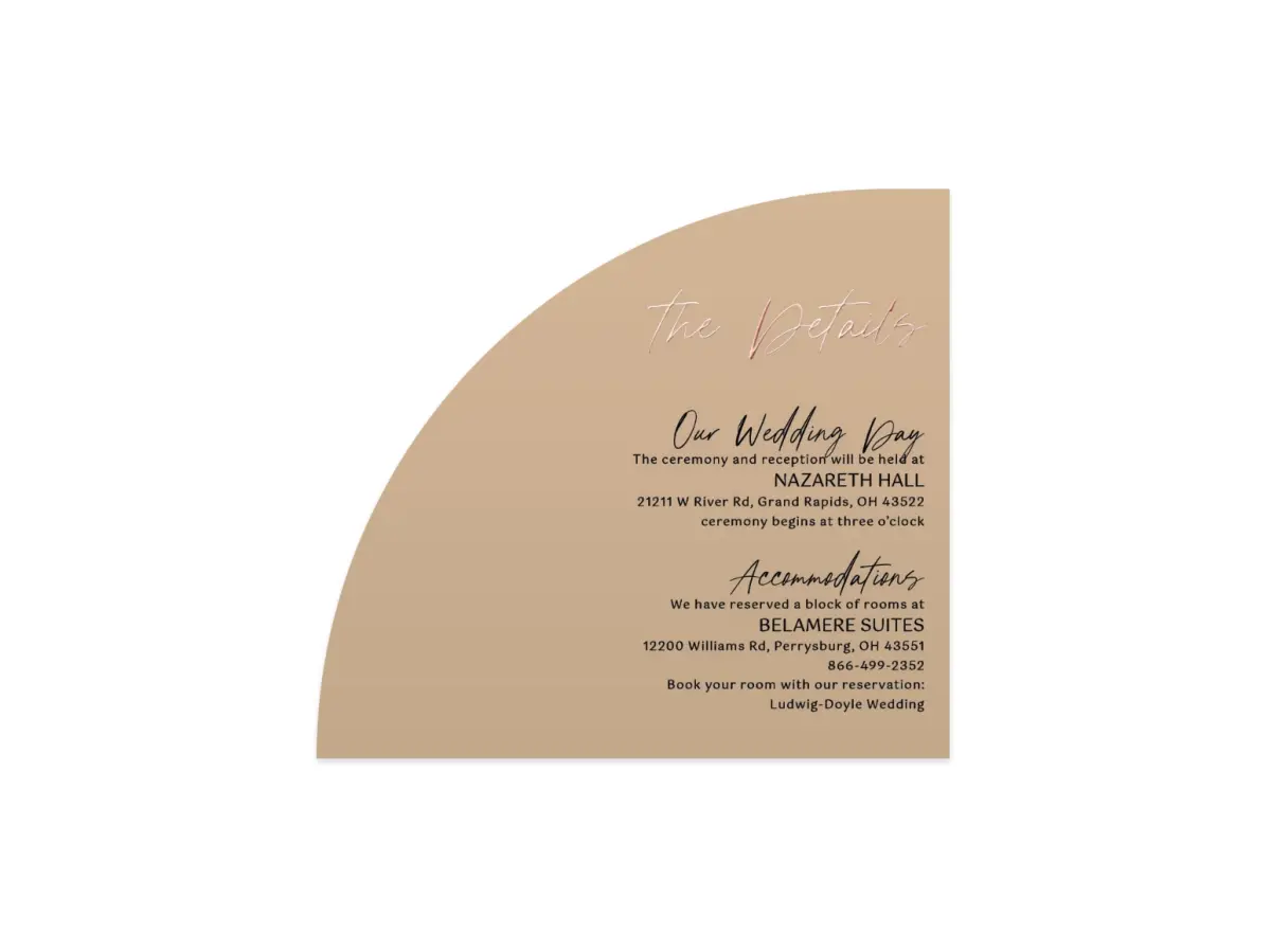 Wedding Invitation Shapes
