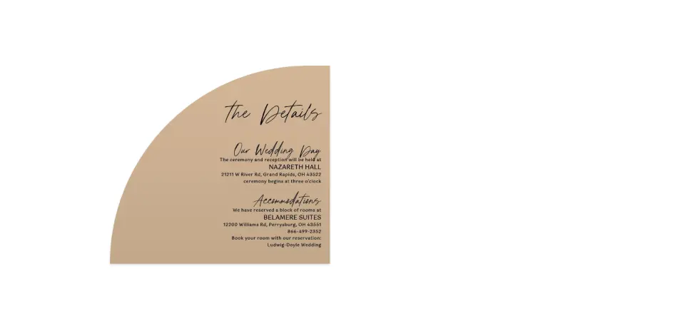 Wedding Invitation Shapes