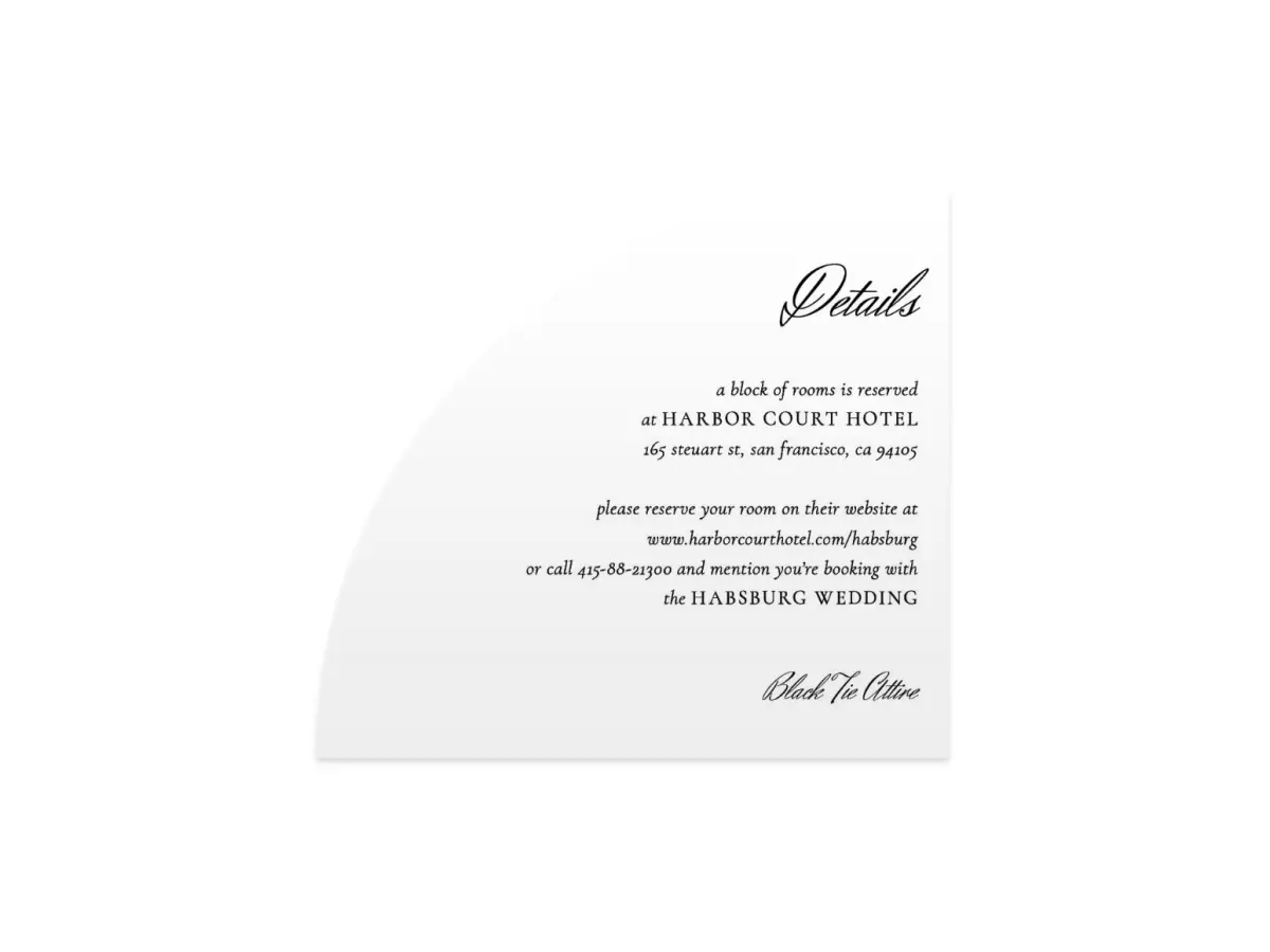 Wedding Invitation Shapes