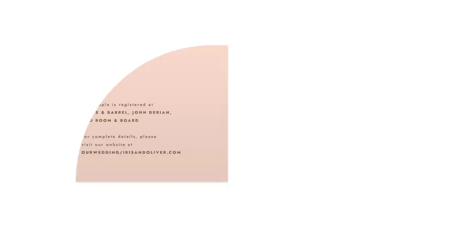 Wedding Invitation Shapes