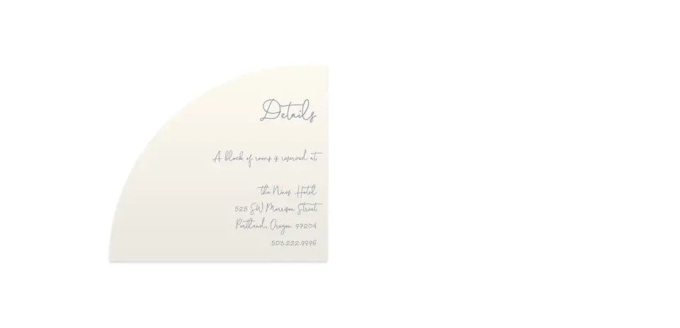 Wedding Invitation Shapes