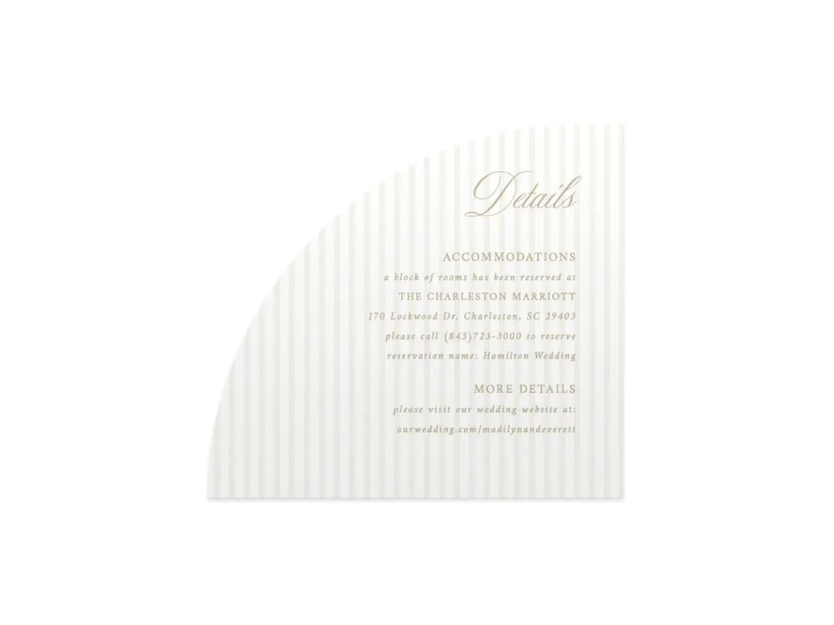 Wedding Invitation Shapes