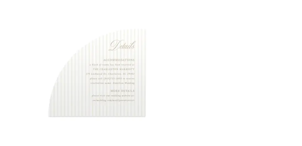 Wedding Invitation Shapes