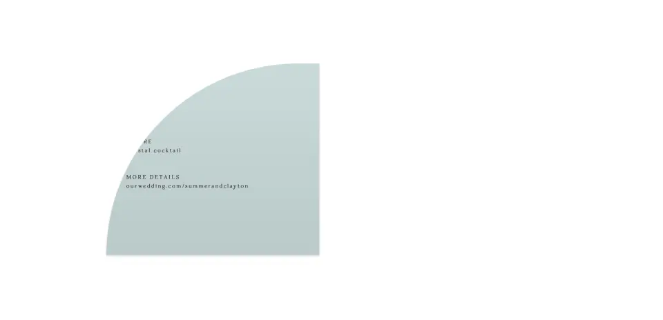 Wedding Invitation Shapes