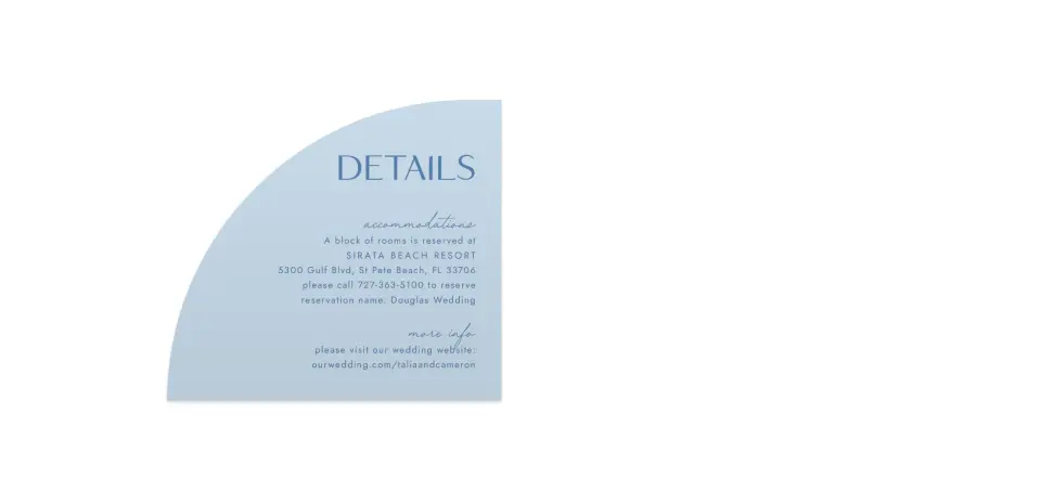 Wedding Invitation Shapes