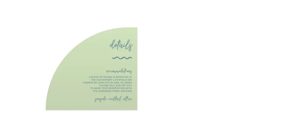 Wedding Invitation Shapes