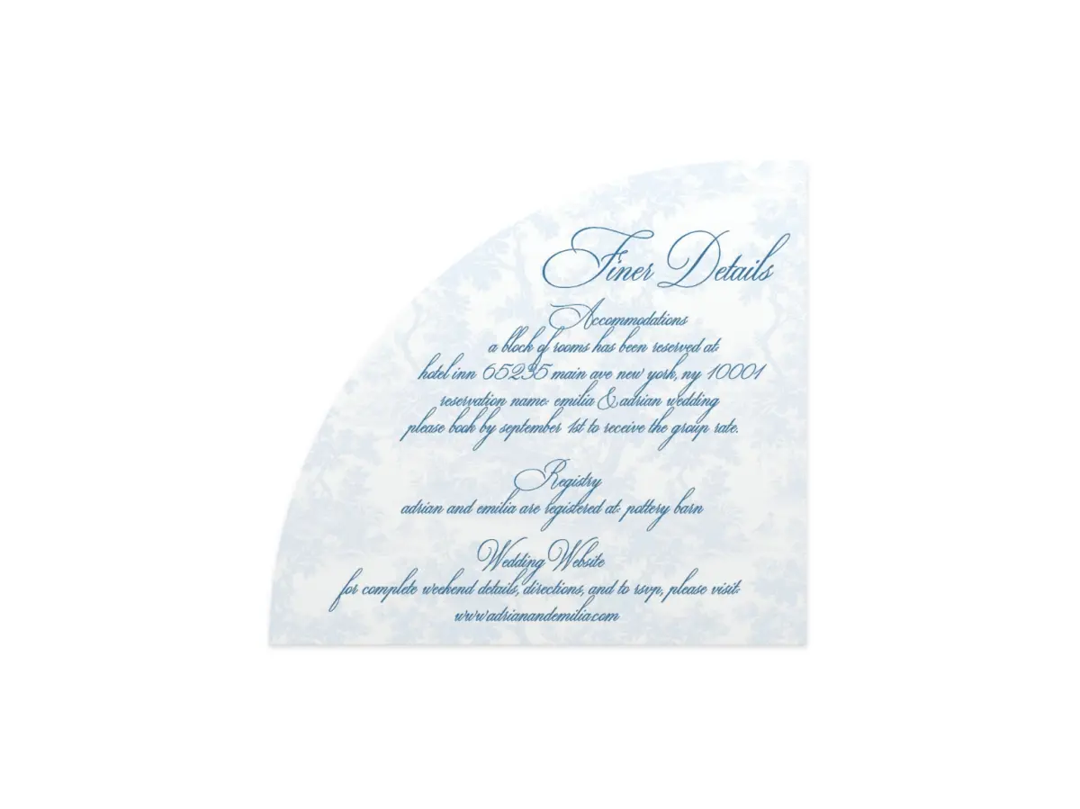 Wedding Invitation Shapes
