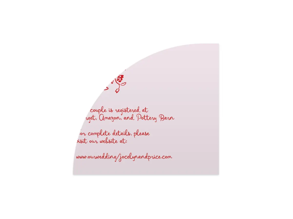 Wedding Invitation Shapes