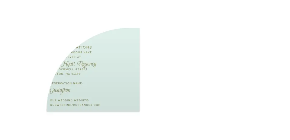 Wedding Invitation Shapes