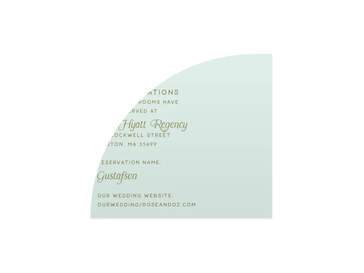Wedding Invitation Shapes