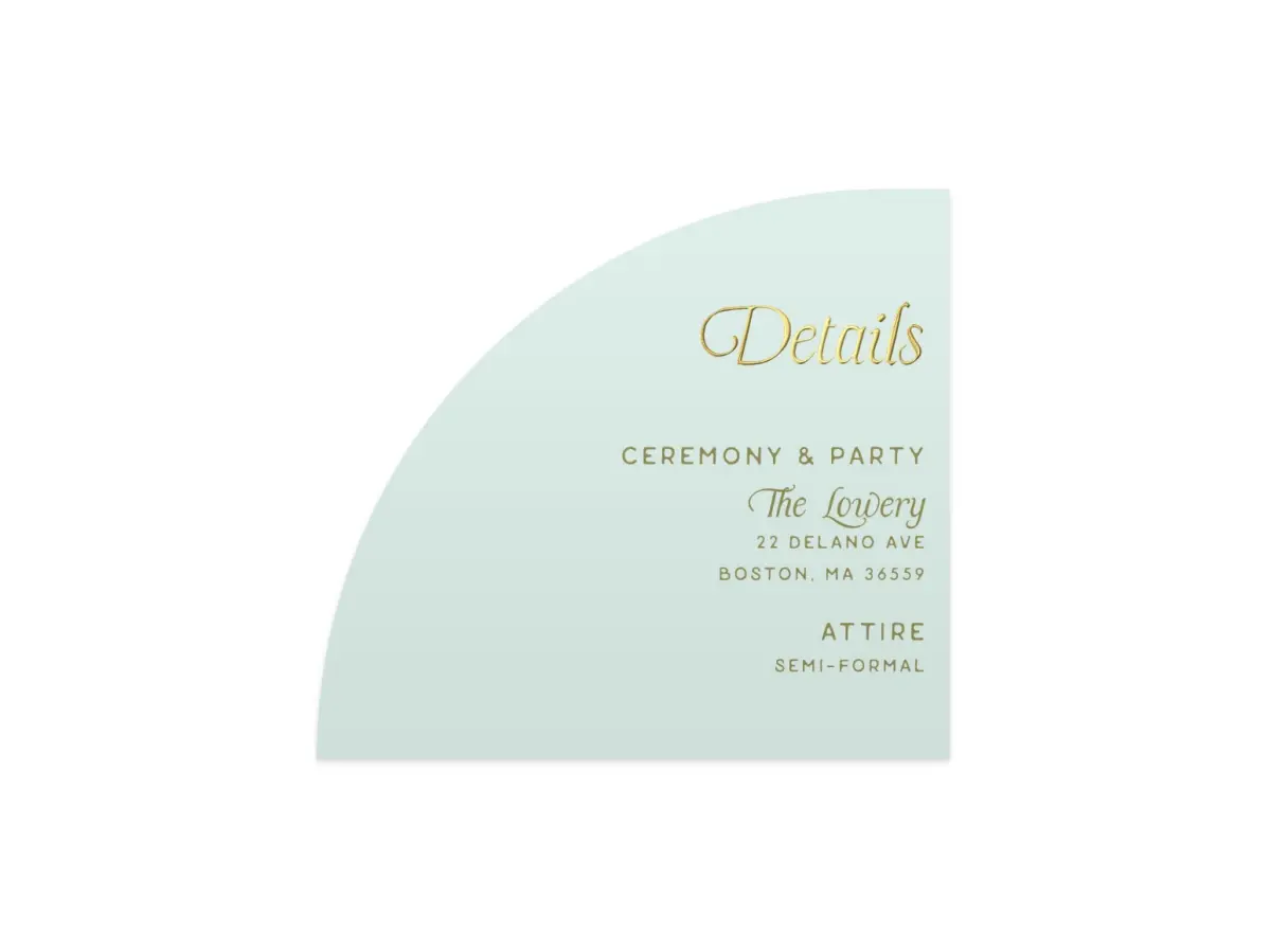 Wedding Invitation Shapes