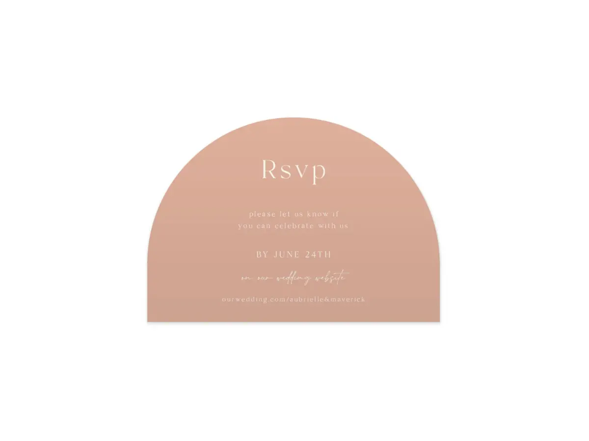 Wedding Invitation Shapes