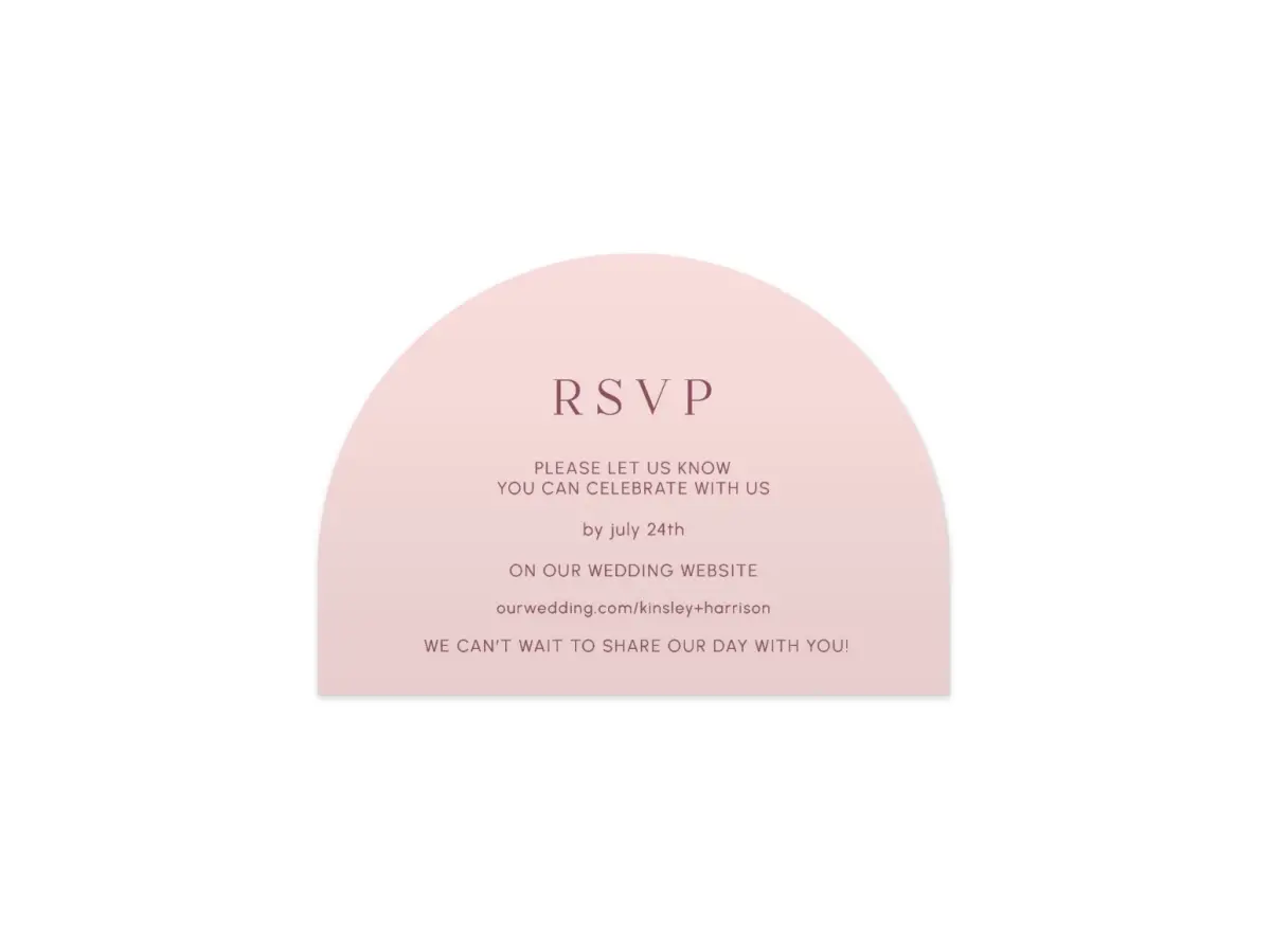 Wedding Invitation Shapes