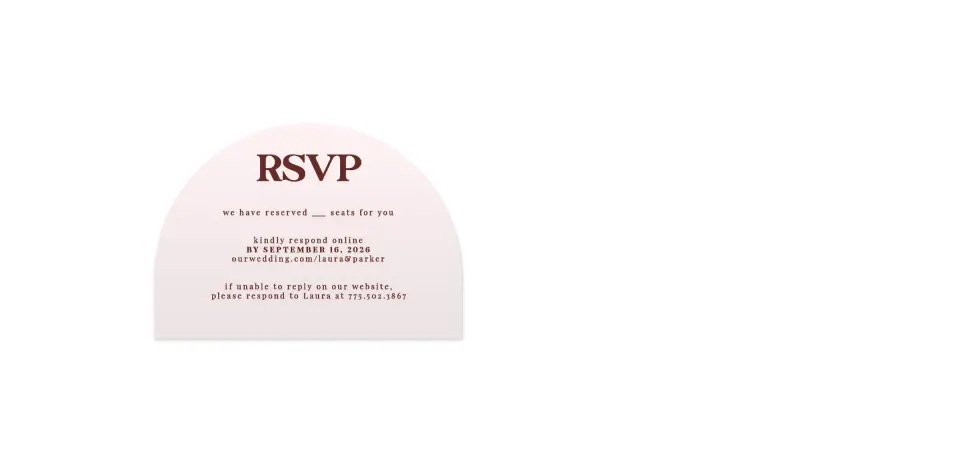 Wedding Invitation Shapes