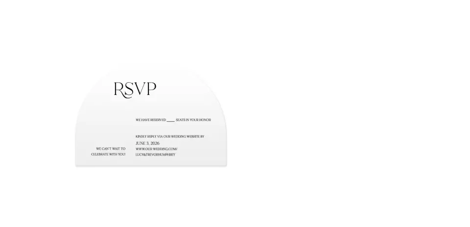 Wedding Invitation Shapes