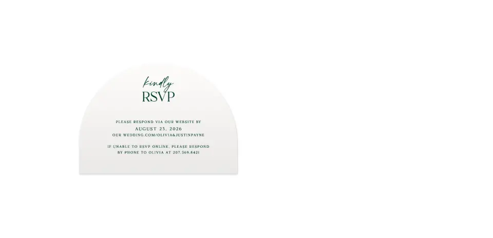 Wedding Invitation Shapes